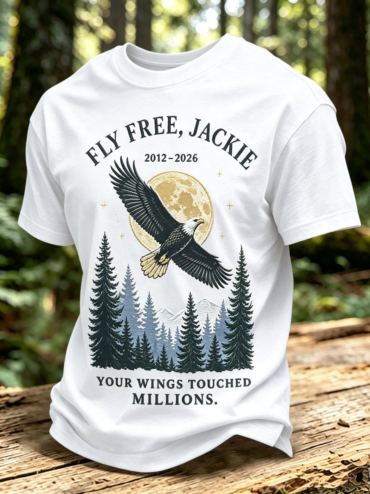 Men's Jackie Forever Our Queen Print T-shirt