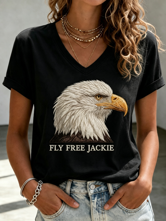 Women's Fly Free Jackie Print T-shirt