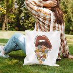 Speak With Grace Christian Canvas Tote Bag