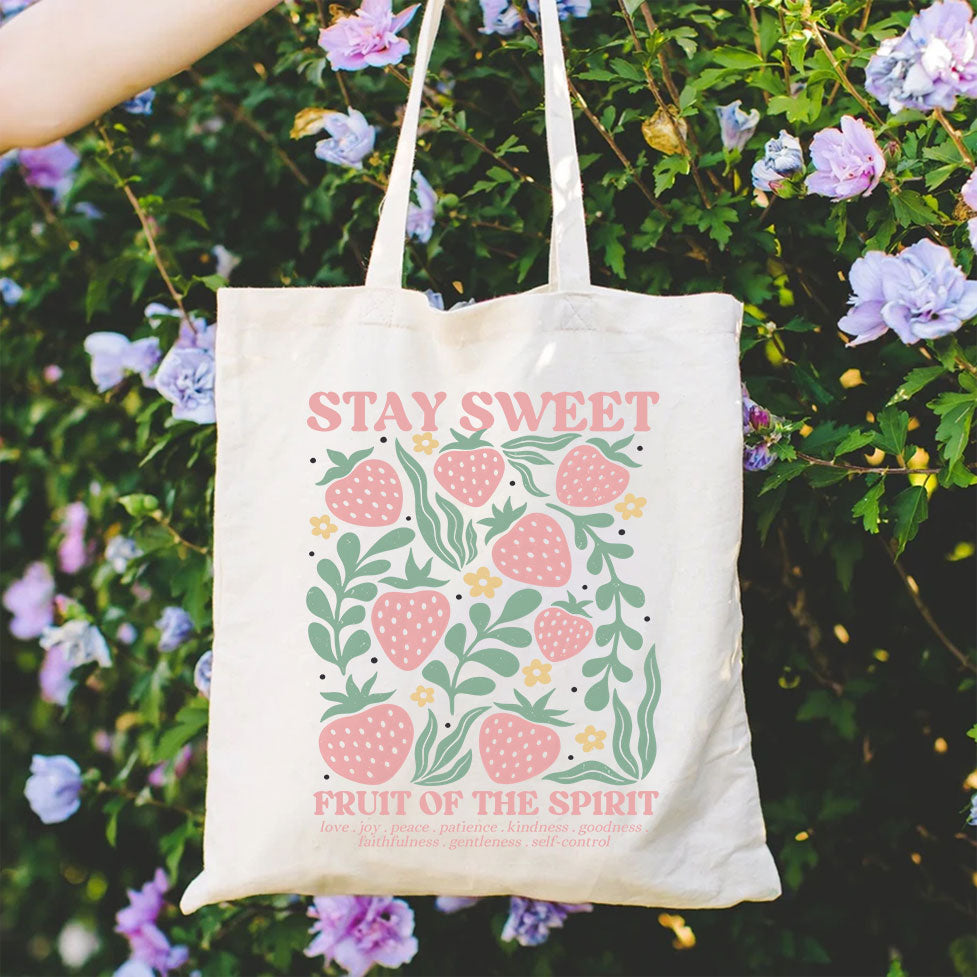 Love And Goodness Christian Canvas Tote Bag