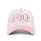 Grace Lest Any Should Boast Christian Trucker Hat
