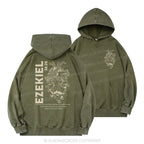 I Will Give You A New Heart And Put A New Spirit Christian Washed Hoodie