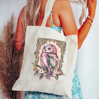 He Beginning Of Wisdom Christian Canvas Tote Bag