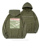 The Lord Is My Shepherd Christian Washed Hoodie