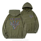 Be Not Afraid Jesus Christian Washed Hoodie