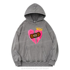 Jesus Heals Christian Washed Hoodie