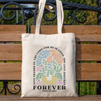 Give Thanks To The Lord For He Is Good Christian Canvas Tote Bag