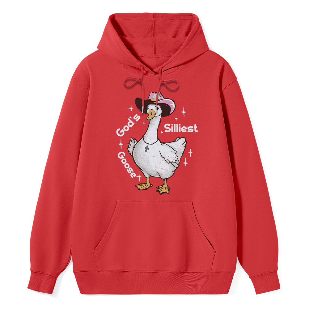 God's Silliest Goose Classic Christian Hoodie