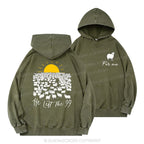 He Left The 99 Christian Washed Hoodie