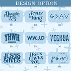 Personalized Bible Verse Keychain