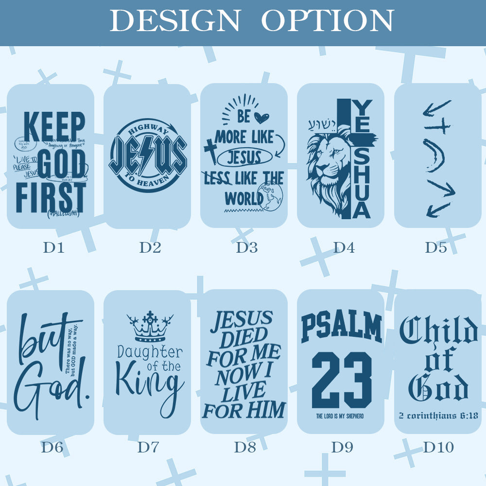 Personalized Christian Keychain