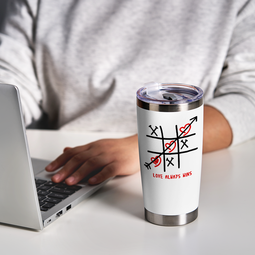 Love Always Wins Christian 20OZ Tumbler