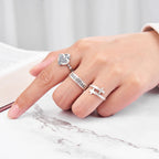 Double Cross Christian 925 Sterling Silver Ring