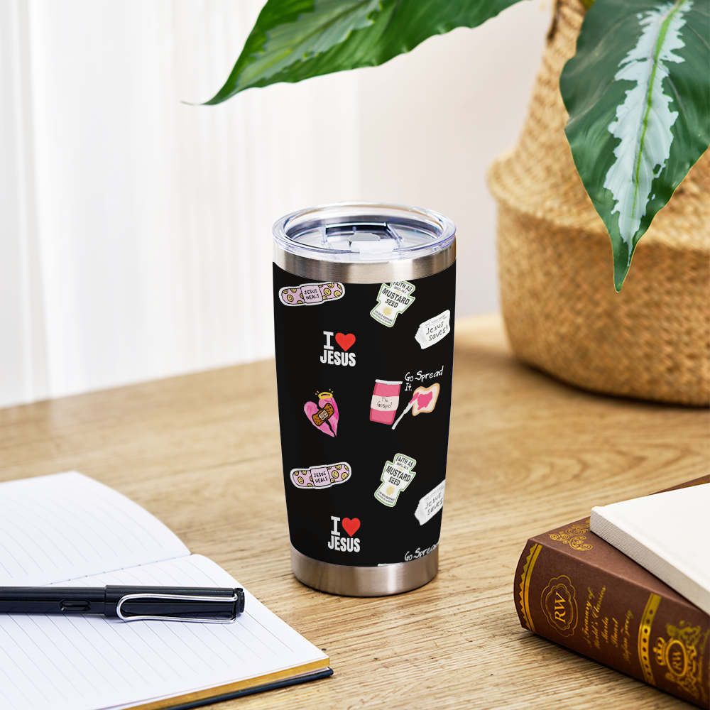I Love Jesus Christian 20OZ Tumbler