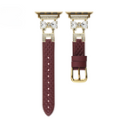 Bowknot Leather Watch Band for Apple Watch