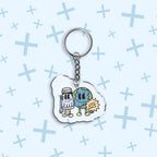 Membership Light Of The World Christian Acrylic Keychain