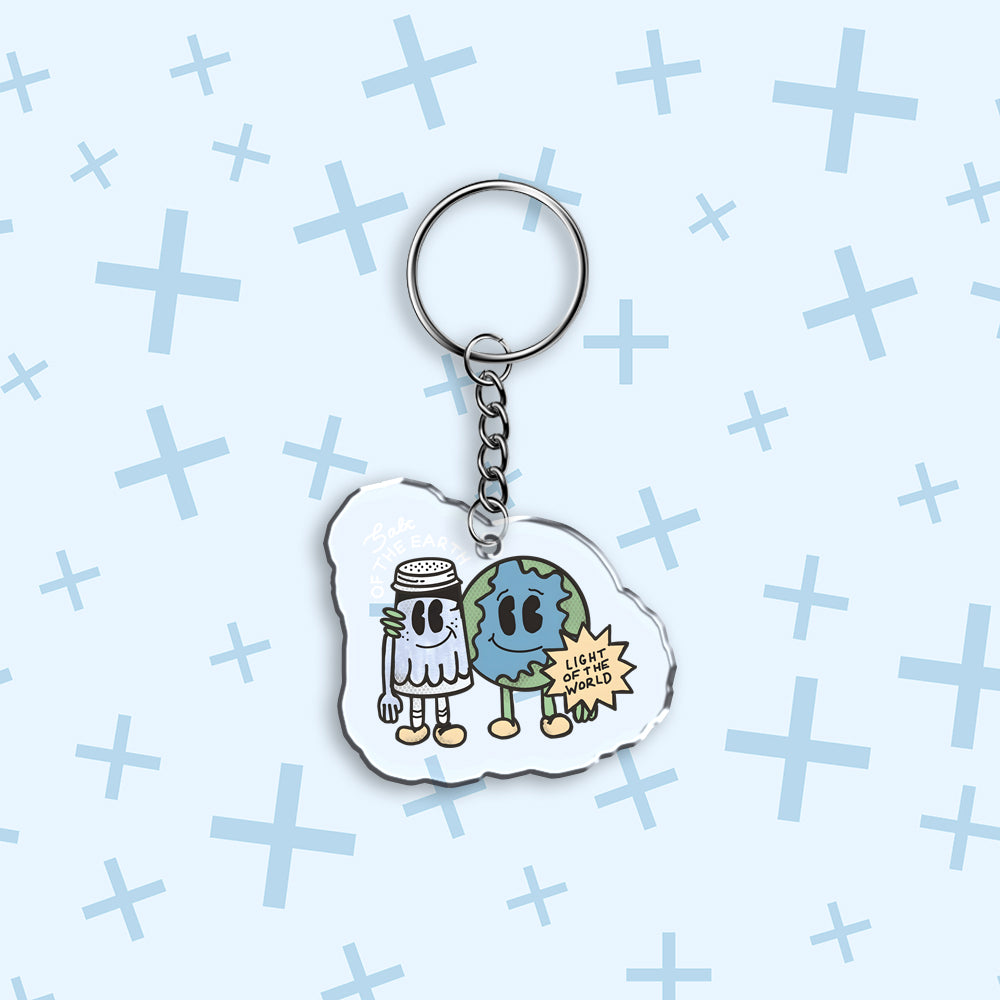 Light Of The World Christian Acrylic Keychain