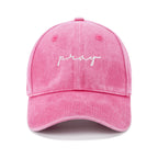 Pray Christian Washed Hat