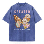 Created With A Purpose Christian Washed T-Shirt