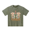 YHWH Floral Kid Washed T-Shirt