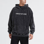 Child Of God Christian Washed Hoodie