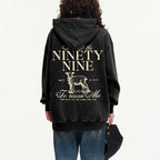 He Left The 99 To Rescues Me Christian Washed Hoodie
