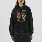 YHWH Our Breath Speaks His Name Christian Washed Hoodie