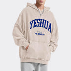 YESHUA Christian Washed Hoodie