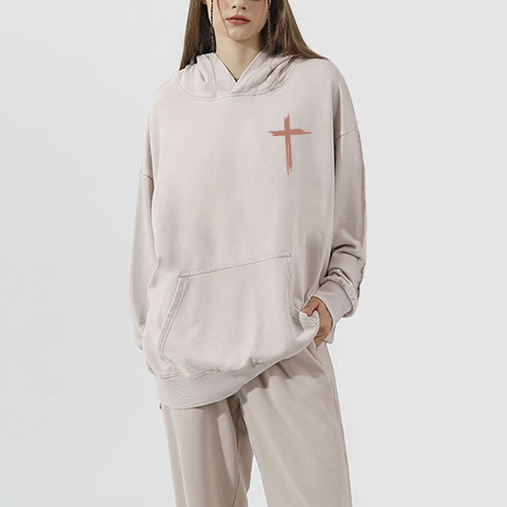 Faith Christian Washed Hoodie