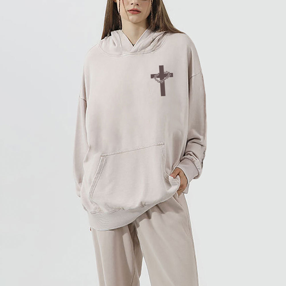 Faith Apparel Christian Washed Hoodie