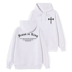 Jesus Is King Classic Christian Hoodie