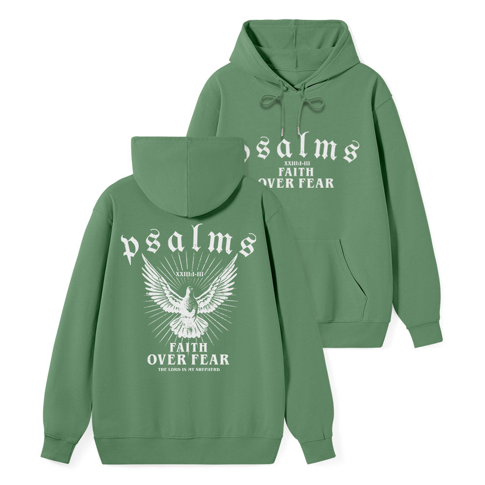 Faith Over Fear Classic Christian Hoodie