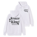 Jesus Is King Classic Christian Hoodie