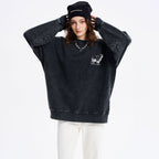 He Left The 99 To Rescue Me Christian Washed Sweatshirt