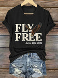 Women'S Eagle Print T-Shirt