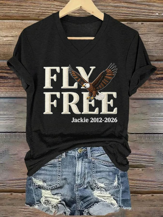 Women'S Eagle Print T-Shirt