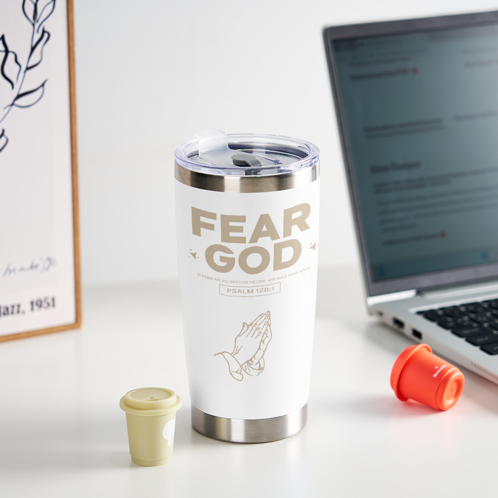 Fear God  Christian 20OZ Tumbler