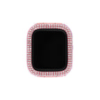 Shiny Rhinestones Half-Wrapped Apple Watch Case