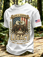 Men's Jackie & Shadow Print Short-Sleeve T-Shirt