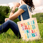 Walk by Faith Not by Sight Canvas Tote Bag