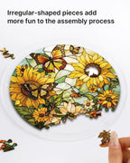 Sunflower Whispers Light Suncatcher-Acrylic Window Art