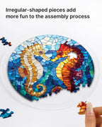 Dreamy Seahorses Light Suncatcher-Acrylic Window Art