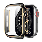 Electroplated case With Tempered Glass Film