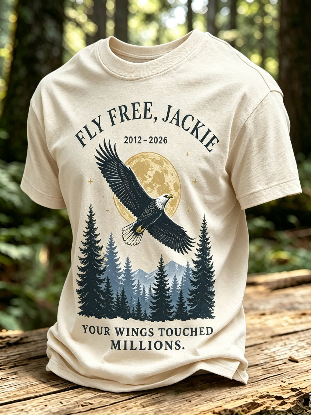 Men's Jackie Forever Our Queen Print T-shirt