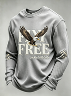 Men'S Fly Free Jackie Print Casual Sweatshirt
