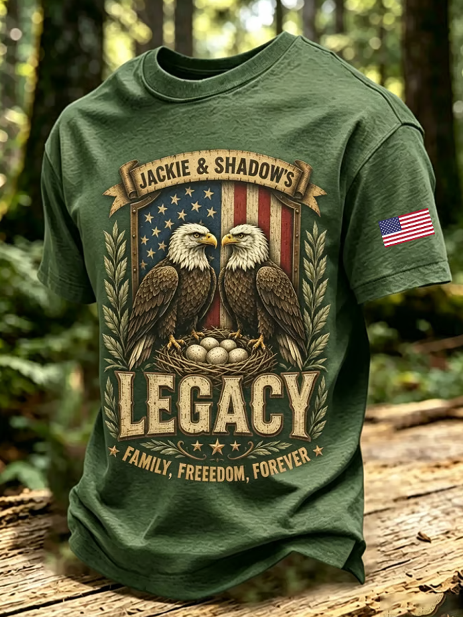 Men's Jackie & Shadow Print Short-Sleeve T-Shirt