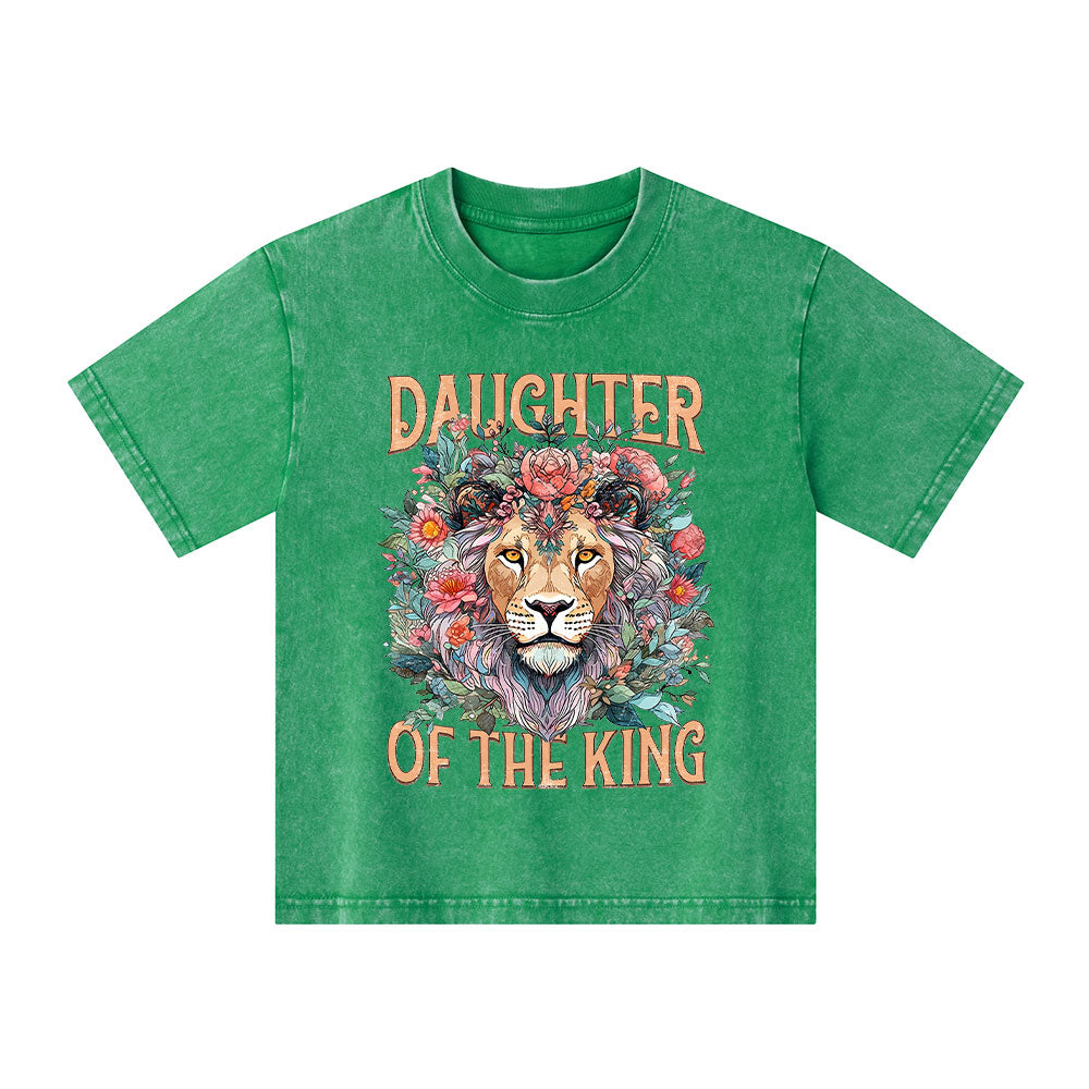 Daughter Of The King Kid Washed T-Shirt
