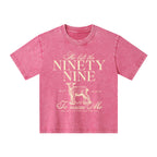 He Left The 99 To Rescues Me Kid Washed T-Shirt