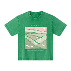 The Lord Is My Shepherd Kid Washed T-Shirt