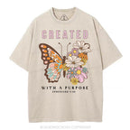 Created With A Purpose Christian Washed T-Shirt